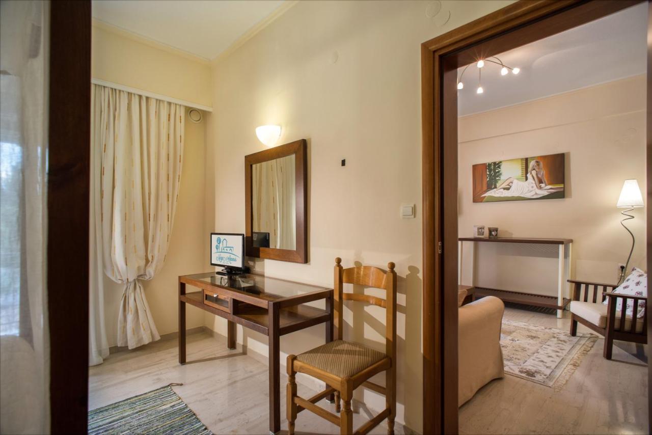 Mega Ammos Hotel Szívota Kültér fotó