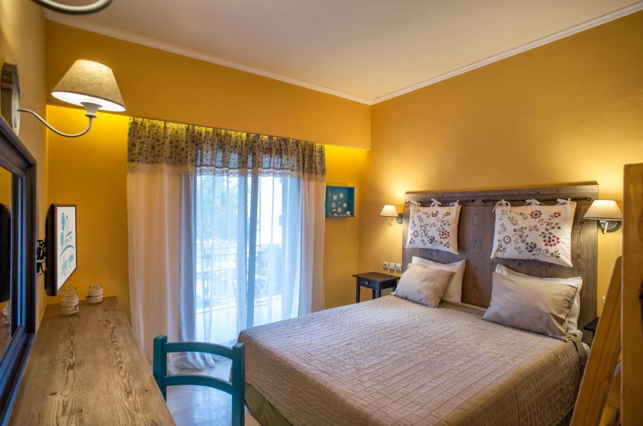 Mega Ammos Hotel Szívota Kültér fotó