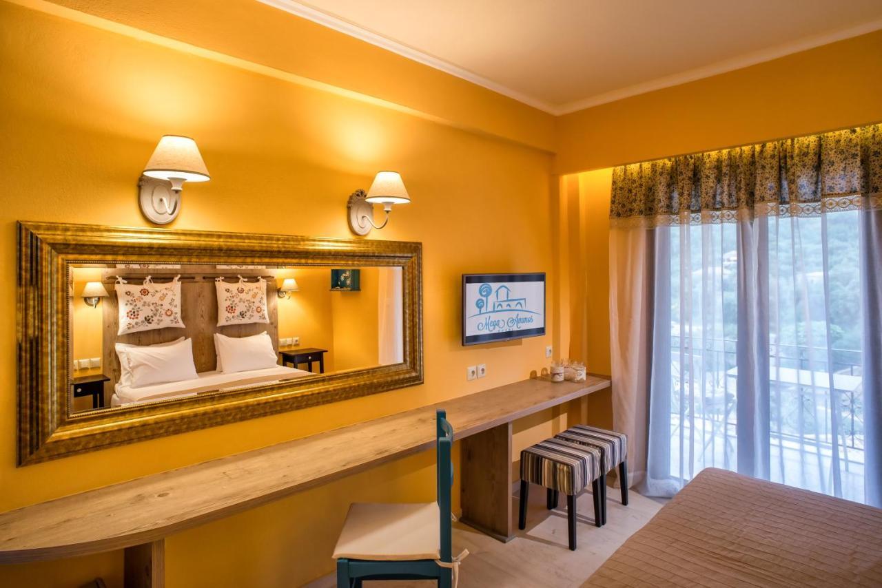Mega Ammos Hotel Szívota Kültér fotó